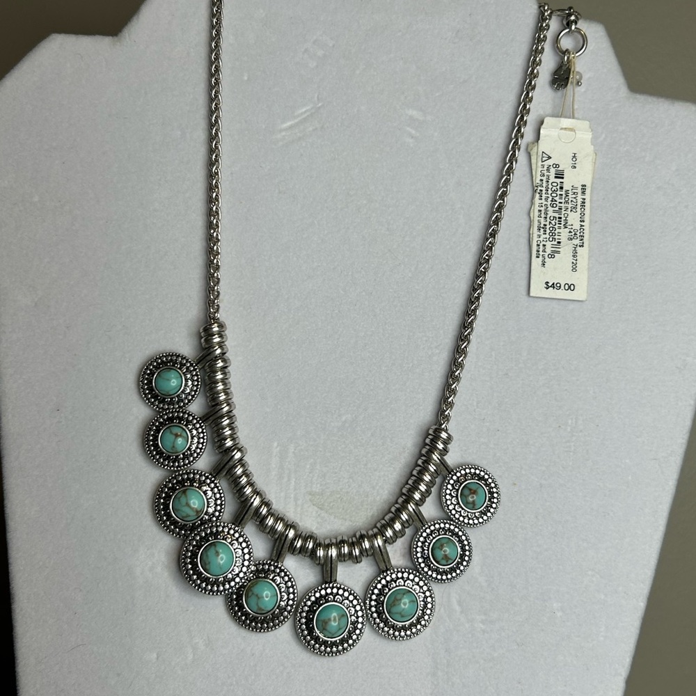 NWT Lucky Brand Turquoise Necklace